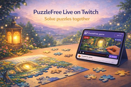 PuzzleFree Live on Twitch: Watch Us Solve Puzzles Together