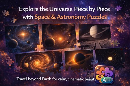 Explore the Universe Piece by Piece with Space & Astronomy Puzzles
