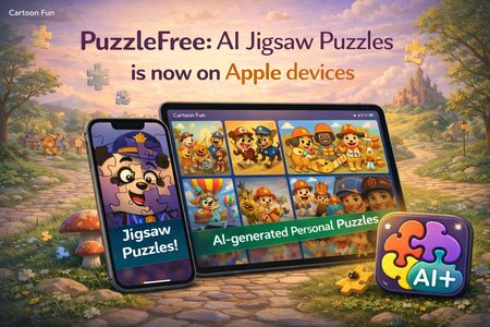 PuzzleFree Is Now Available on Apple Devices
