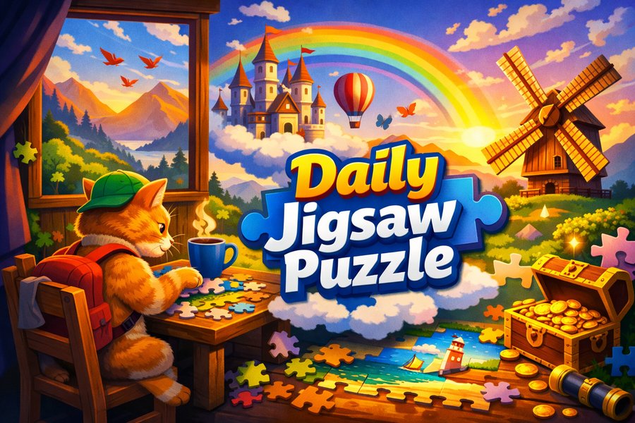 Daily Jigsaw Puzzle – Play a New Puzzle Every Day