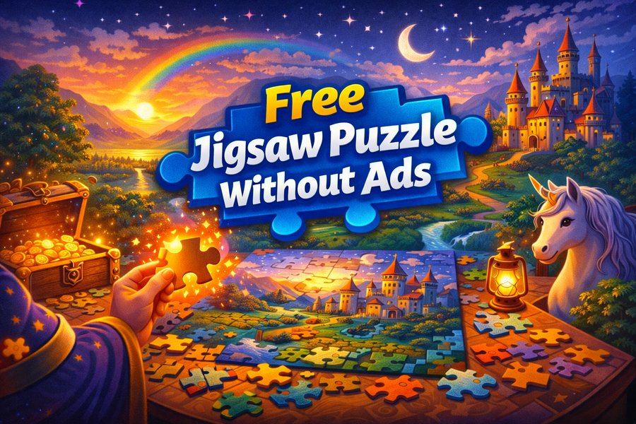 Free Jigsaw Puzzle Without Ads