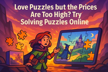 Love Puzzles but the Prices Are Too High? Try Solving Puzzles Online