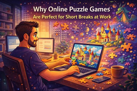 Why Online Puzzle Games Are Perfect for Short Breaks at Work
