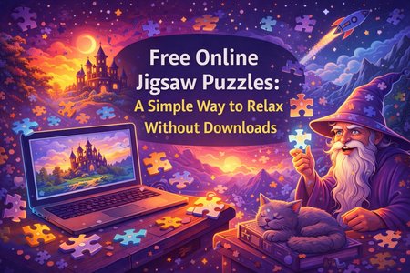 Free Online Jigsaw Puzzles: A Simple Way to Relax Without Downloads