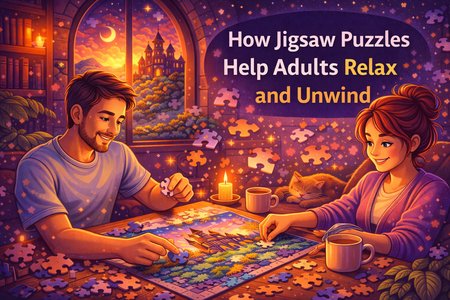 How Jigsaw Puzzles Help Adults Relax and Unwind
