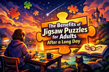 The Benefits of Jigsaw Puzzles for Adults After a Long Day