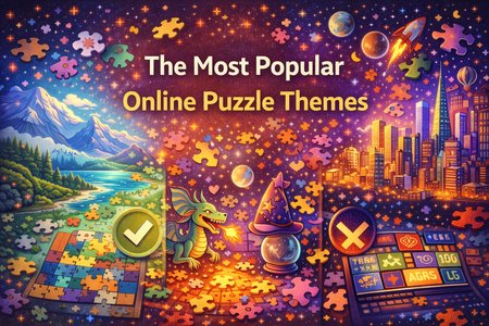What Are the Most Popular Themes for Online Puzzles?