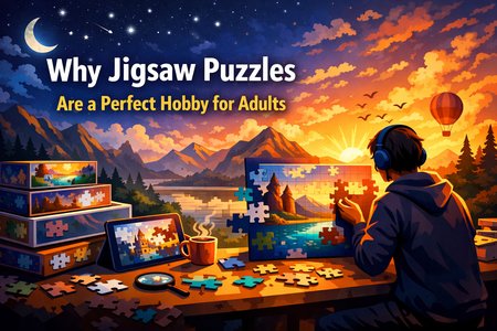 Why Jigsaw Puzzles Are a Perfect Hobby for Adults