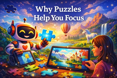 Why Puzzles Help You Focus: Calm Concentration Without Pressure