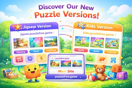 We’ve Introduced Two New Ways to Play on PuzzleFree