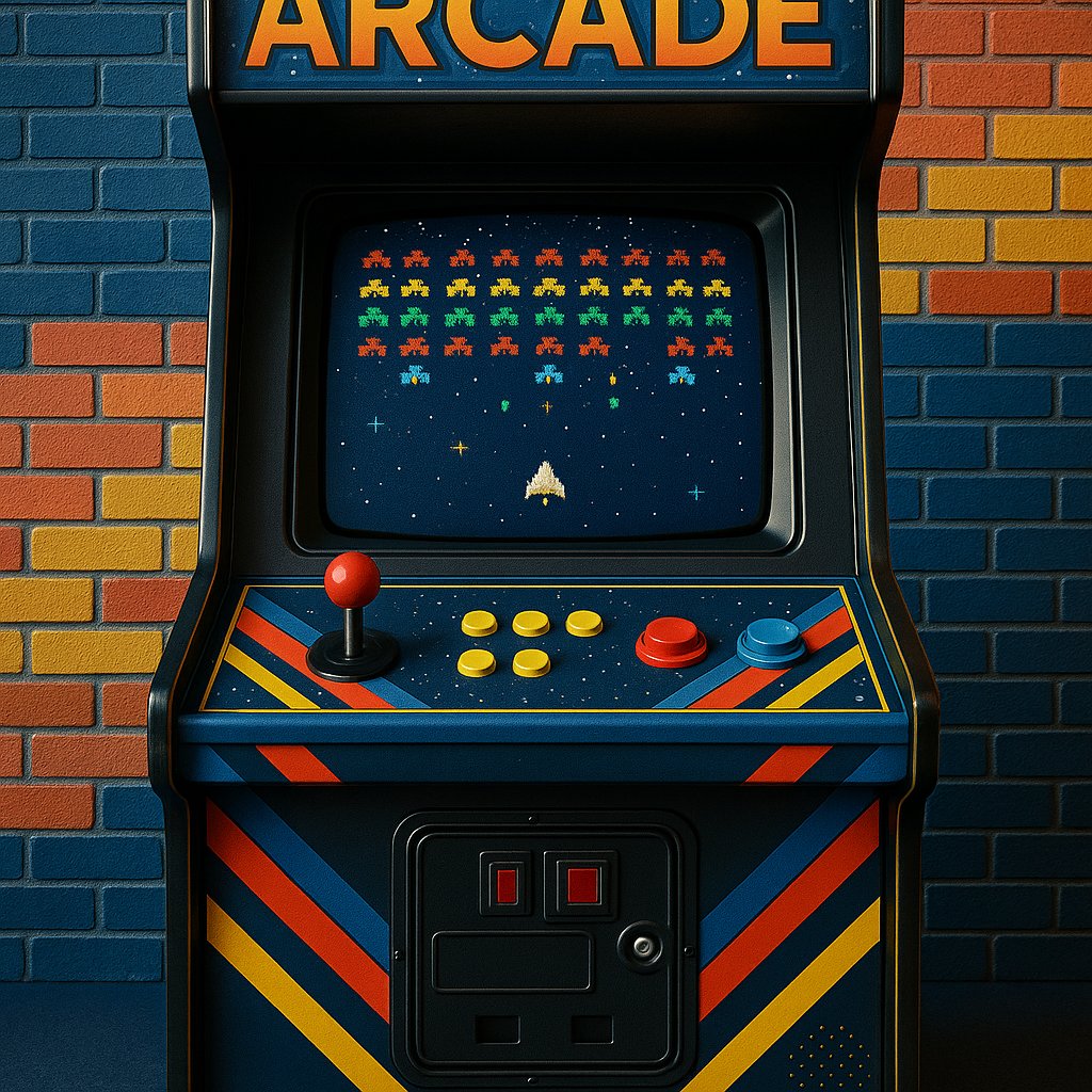 Classic Arcade Machine Nostalgia