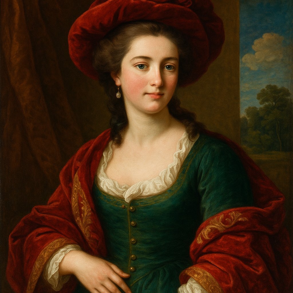 Elegant Classical Portrait