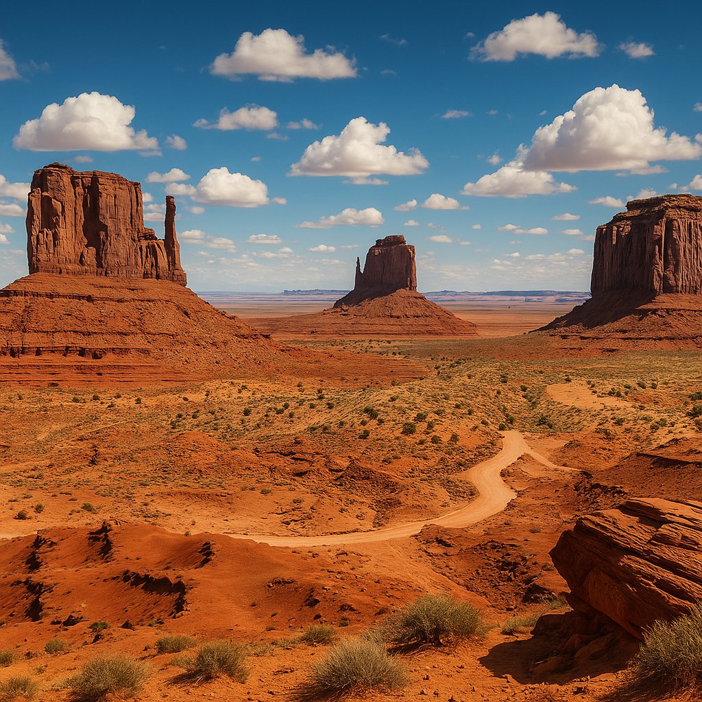 Majestic Desert Rock Formations