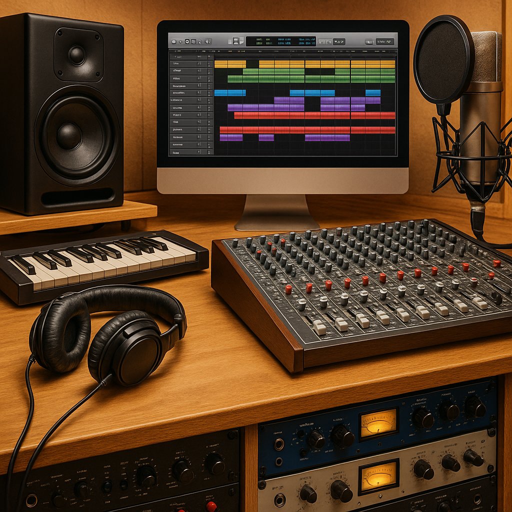 Modern Recording Studio Setup