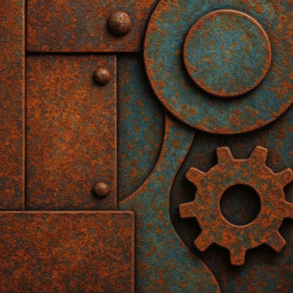 Rusty Metal Gears and Panels
