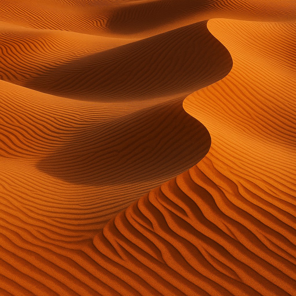 Undulating Sand Dunes