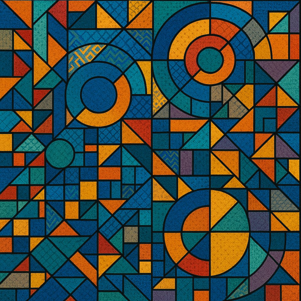 Vibrant Geometric Abstraction