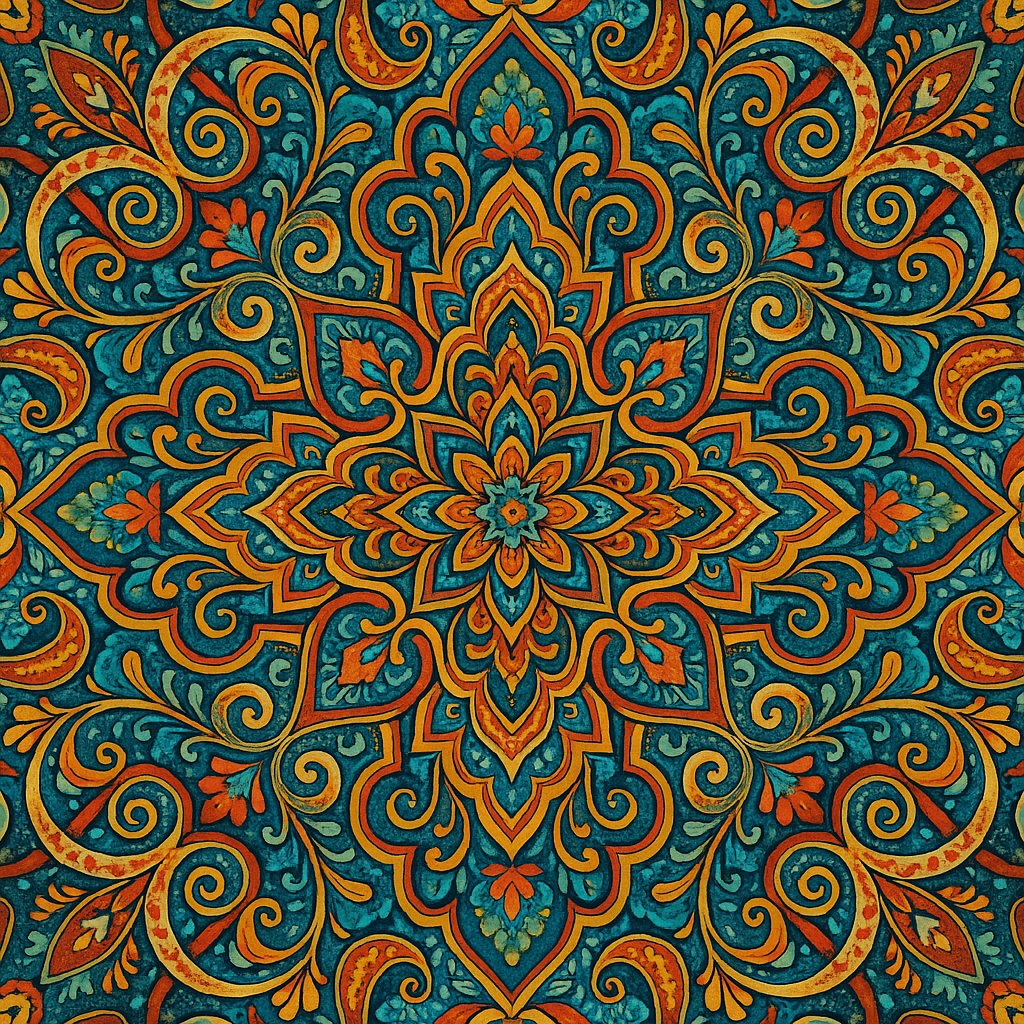Vibrant Kaleidoscope Design