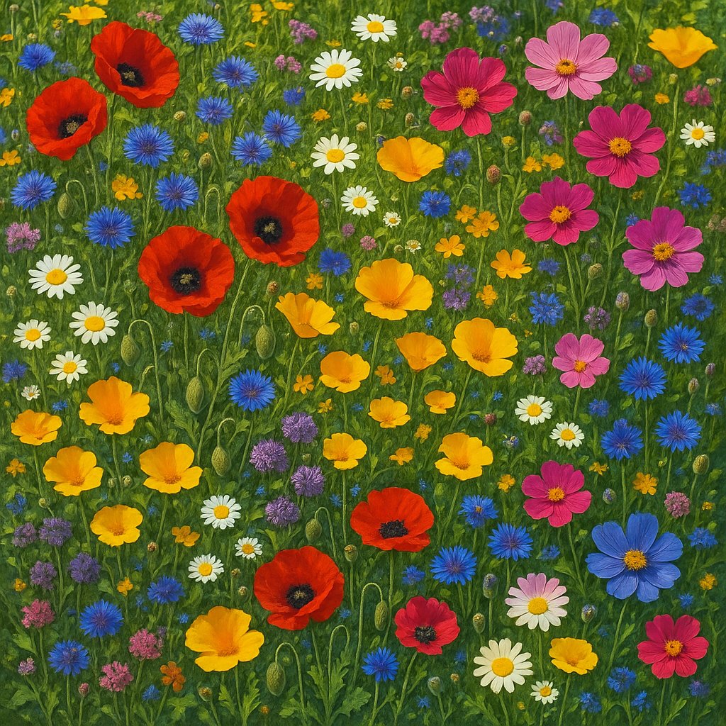 Vibrant Wildflower Meadow