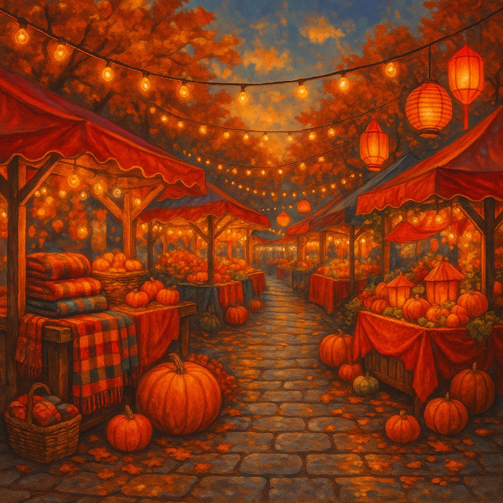 Autumn Festival Street Market
