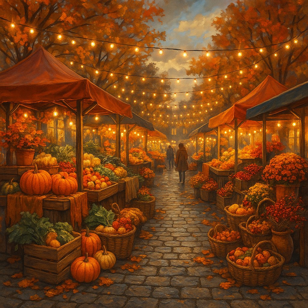 Autumn Market Glow