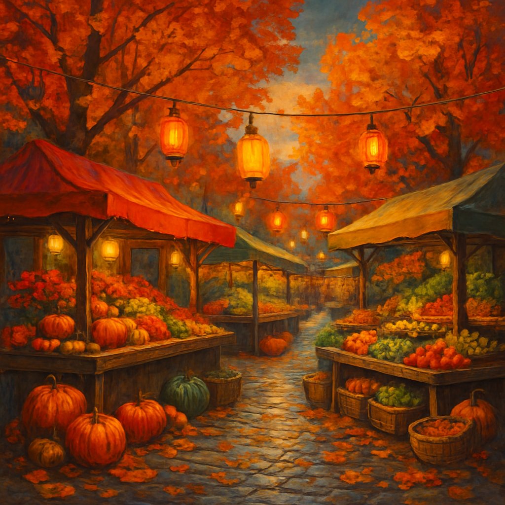 Autumn Market Glow