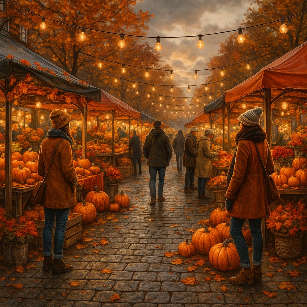 Autumn Market Glow