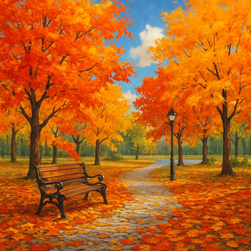Autumn Park Serenity