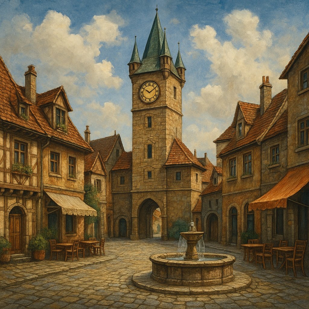 Charming Old Town Square