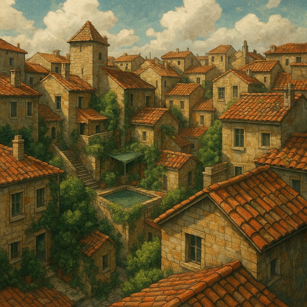 Charming Rooftop Vista