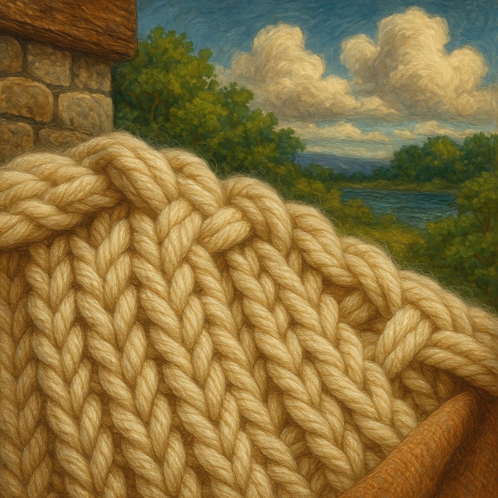 Cozy Knit Overlooking Nature