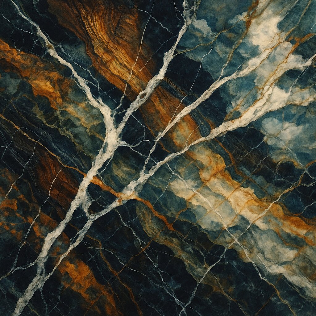 Dramatic Marble Veins