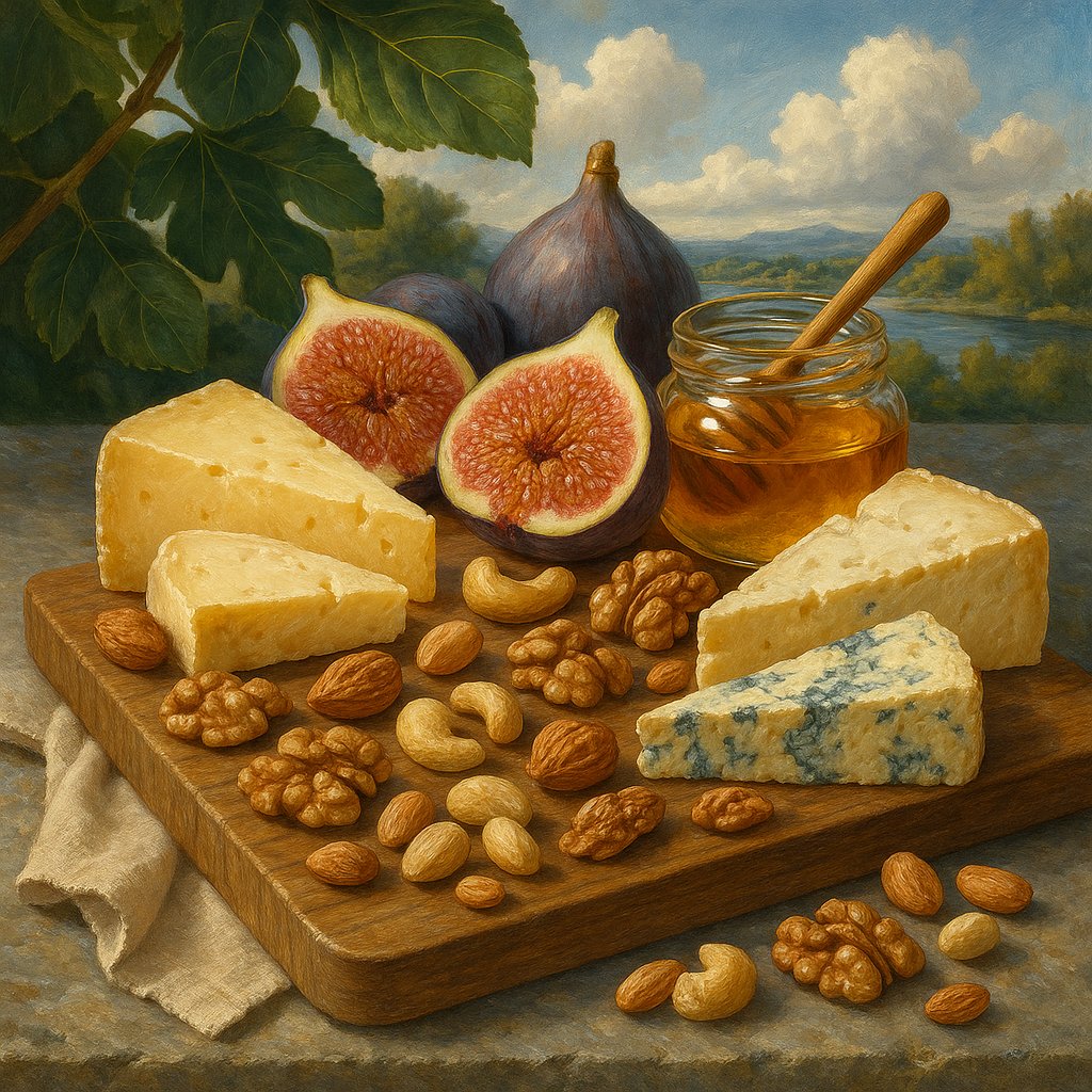 Elegant Cheeseboard Arrangement