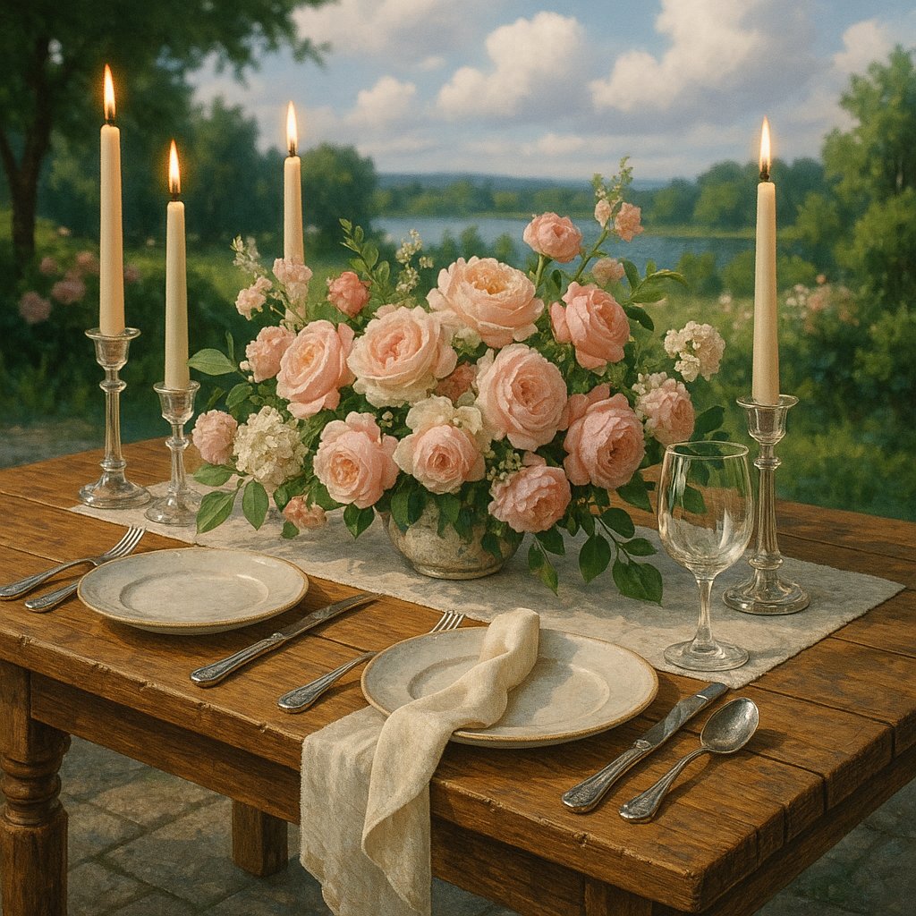 Elegant Wedding Table Setting