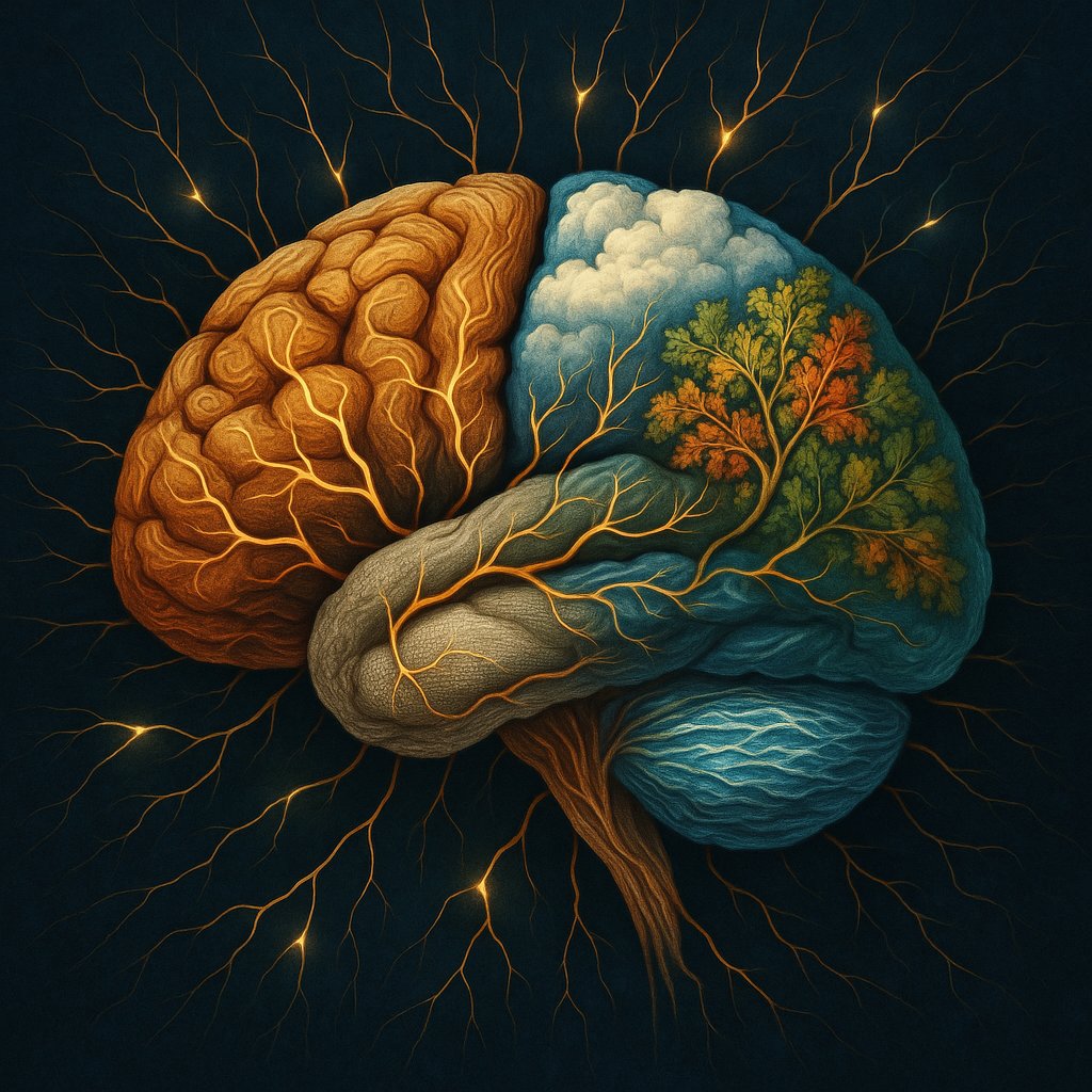 Intricate Neural Brain Visualization