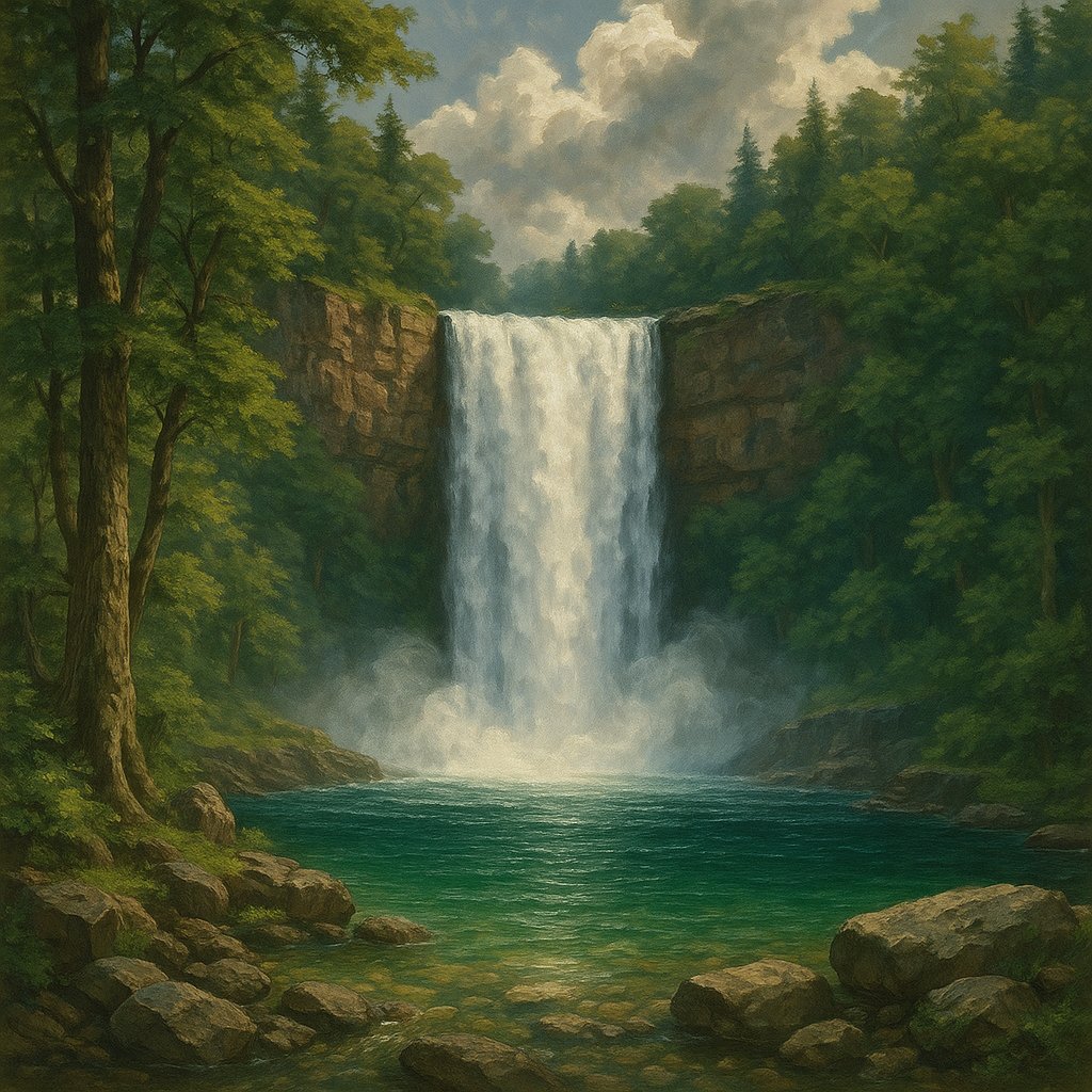 Majestic Waterfall and Emerald Pool