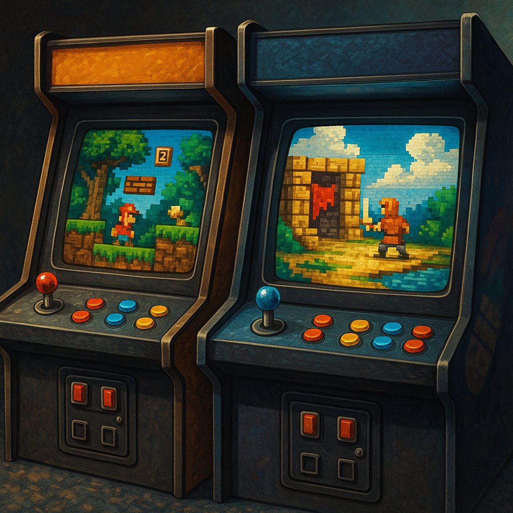 Retro Arcade Pixel Adventure