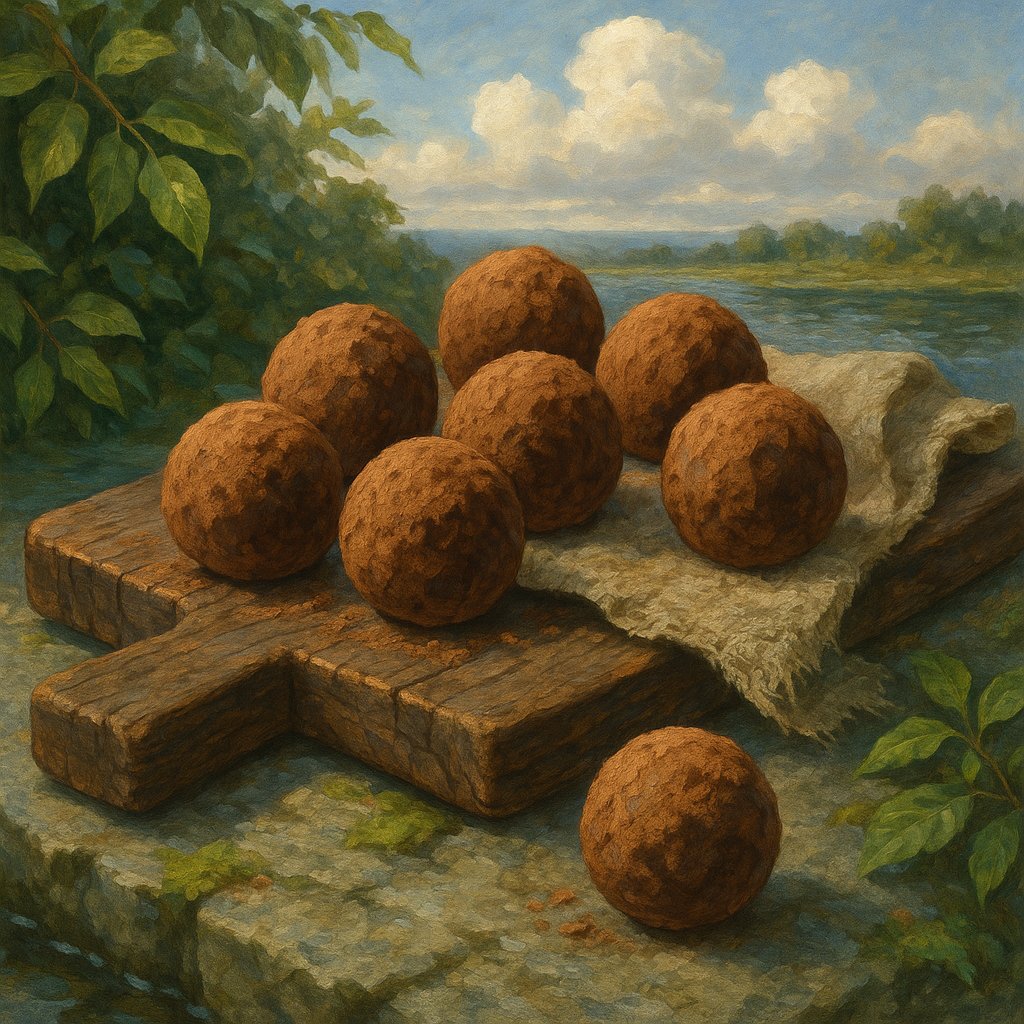 Rustic Cocoa-Dusted Truffles