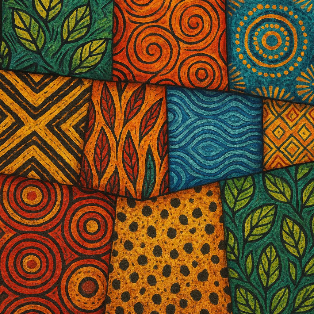 Vibrant African Fabric Patterns