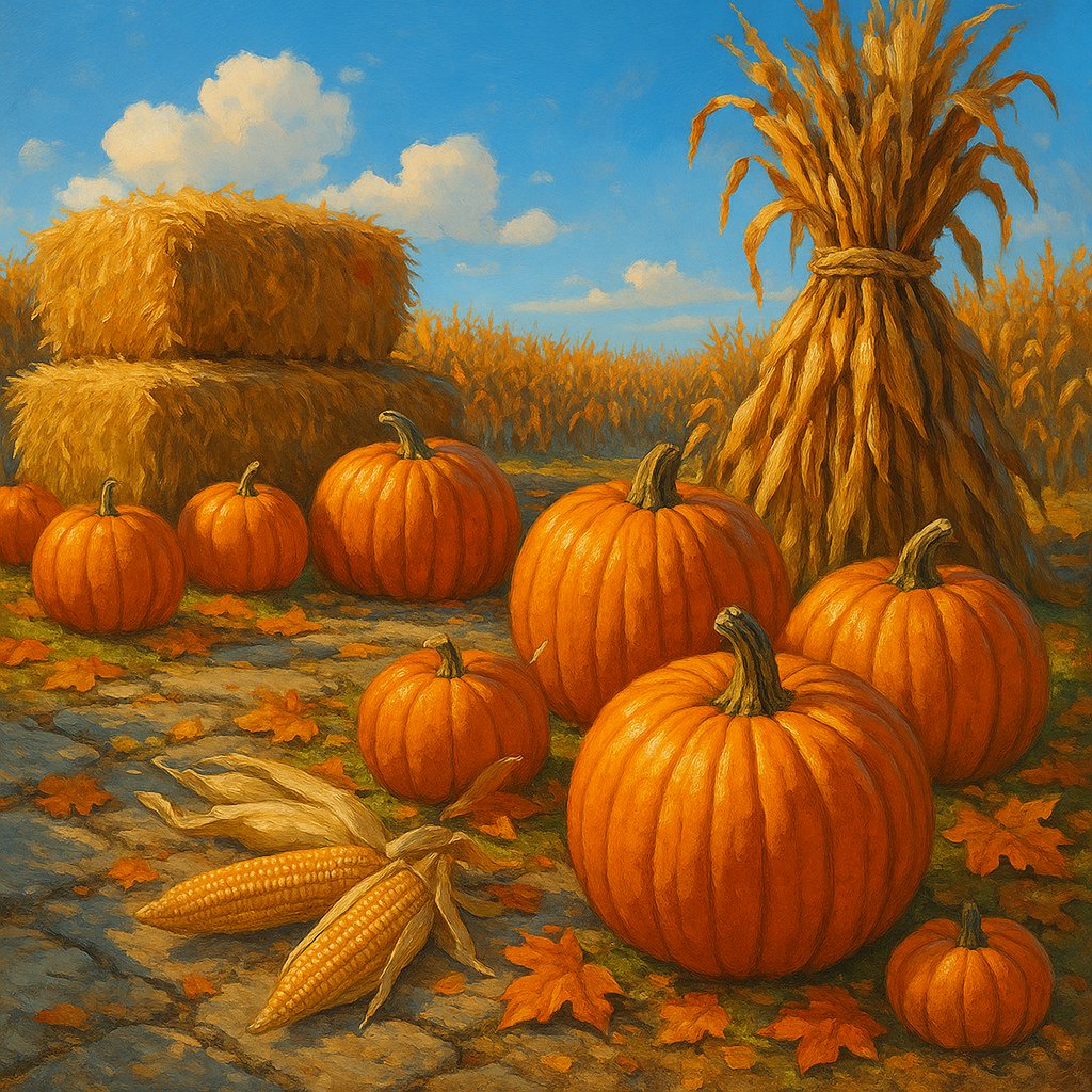 Autumn Harvest Panorama