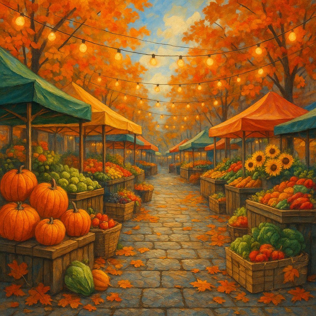Autumn Street Market Bliss