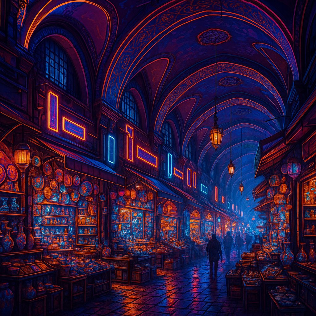 Futuristic Istanbul Grand Bazaar