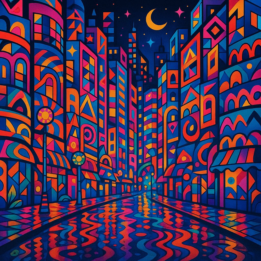 Imaginative Pop-Surrealism of Tokyo Night