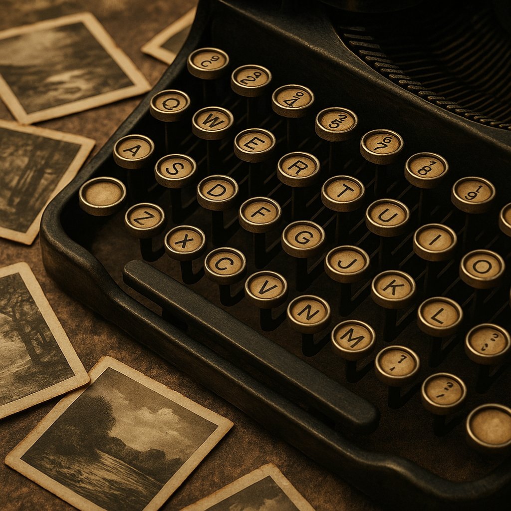 Vintage Typewriter and Photos