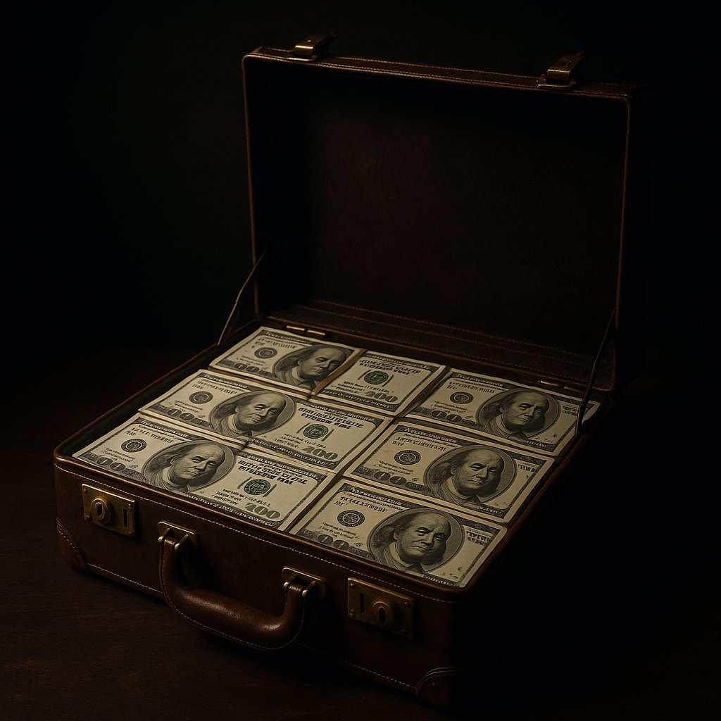 Arcane Fortune: The Briefcase of Hundred-Dollar Stacks
