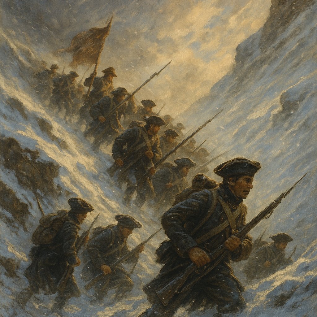 Ascent Through the Blizzard