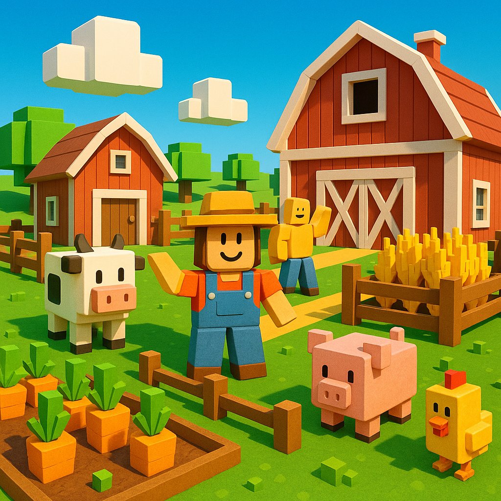 Blocky Farmyard Fun