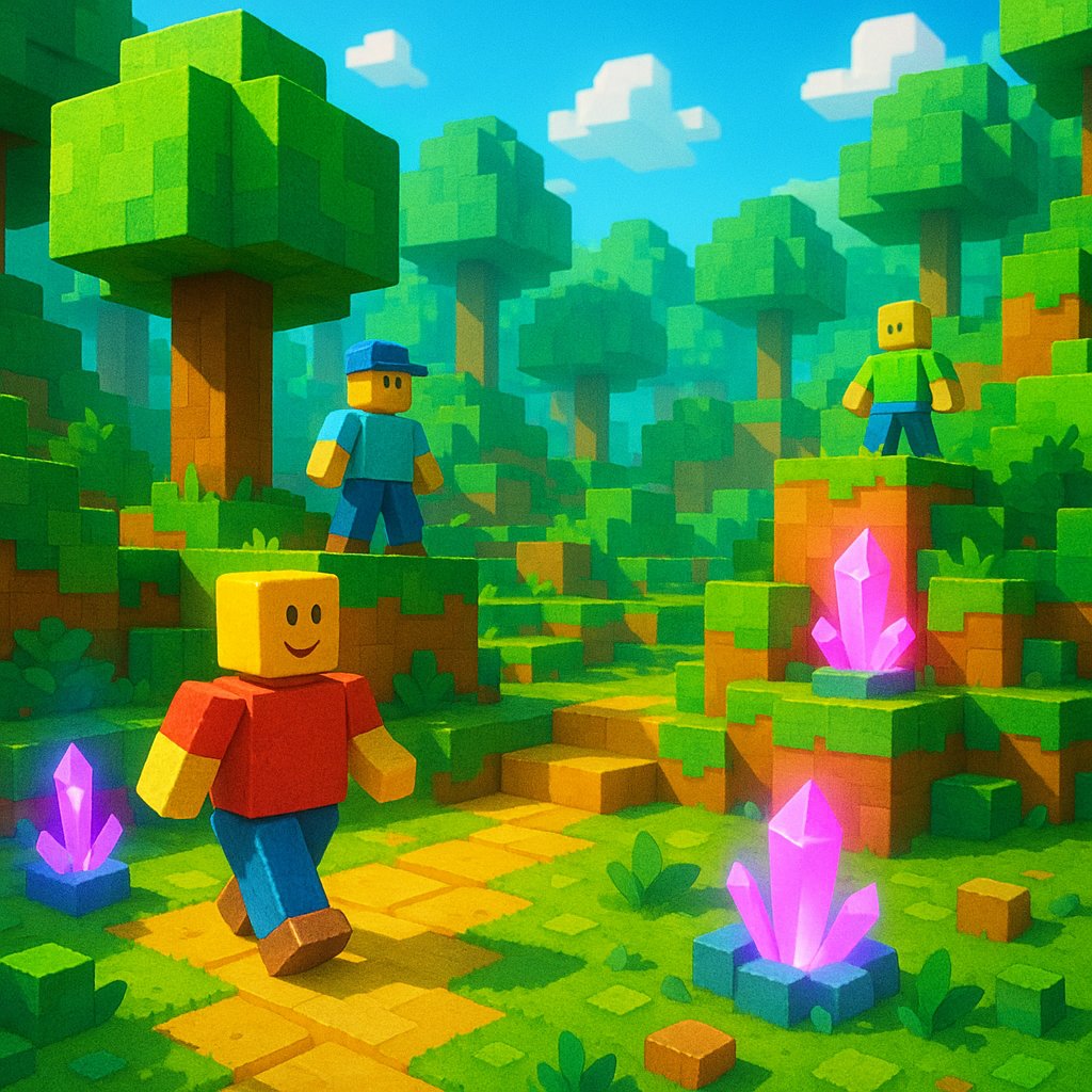 Crystal Trail: Blockwood Adventure