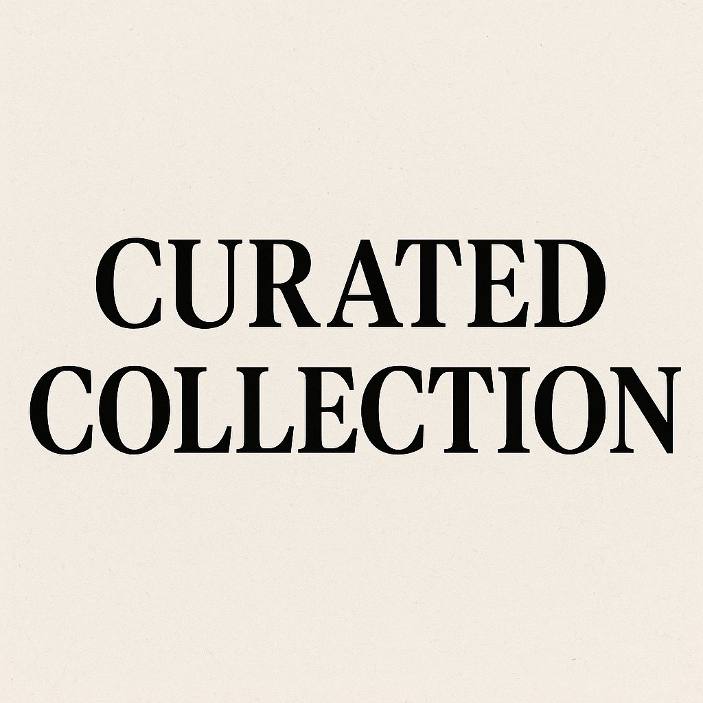 Curated Collection — Minimal Serif Cover