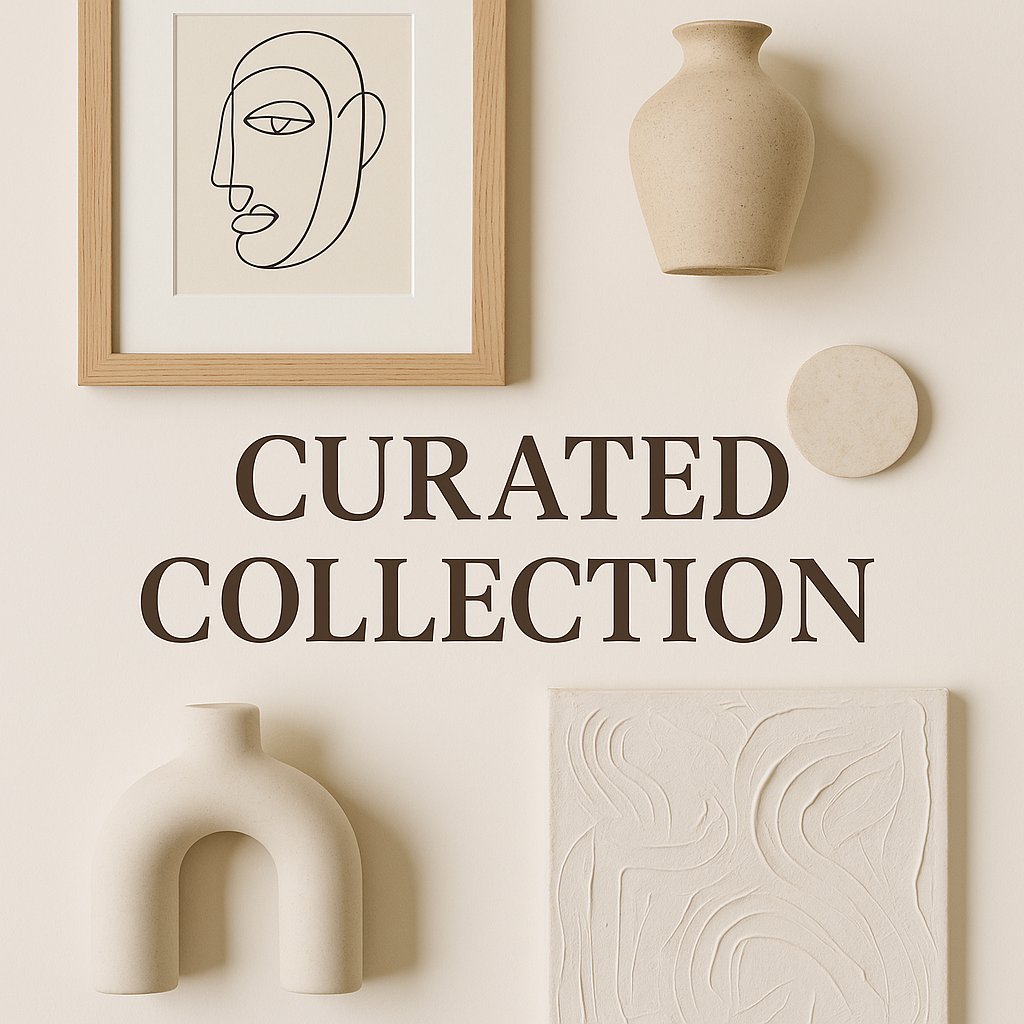 Curated Collection — Minimalist Gallery Display